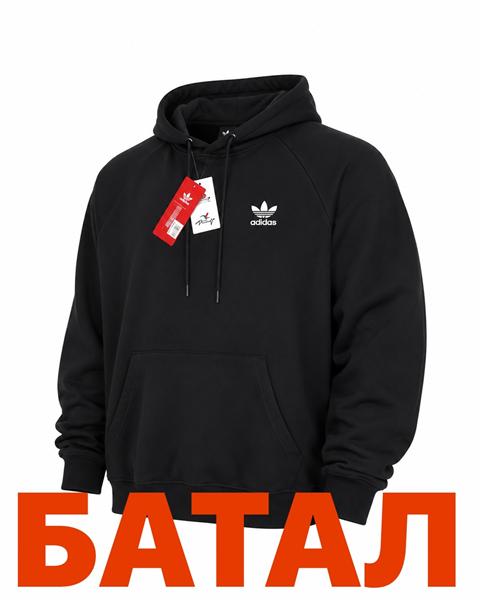 Худи Alex Clothes (2XL-6XL) 14828 black (деми)