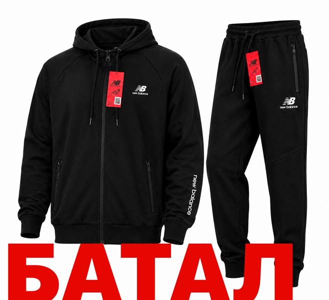 Костюм спорт Alex Clothes (2XL-6XL) 14835 black (деми)