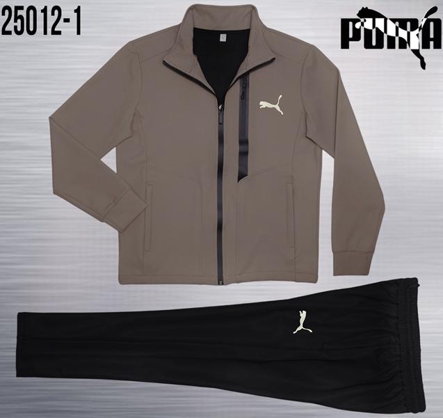 Костюм спорт AZT (M-3XL) AZ1008-25012-1 brown (деми)