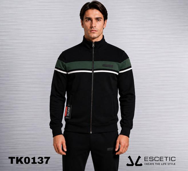 Костюм спорт AZT (M-3XL) AZ1071-TK0137 black (деми)