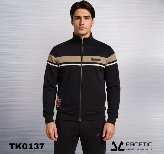 Костюм спорт AZT (M-3XL) AZ1075-TK0137 black (деми)