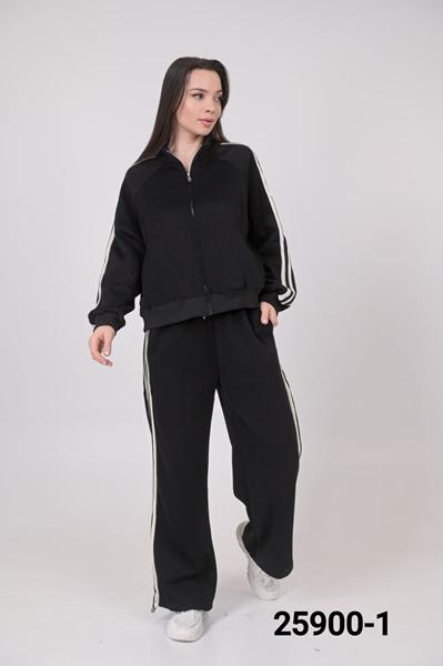 Костюм спорт MMC clothes (44-48) 25900-1 black (деми)