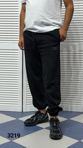 Штаны спорт MMC clothes (M-2XL) 3219 black (деми)