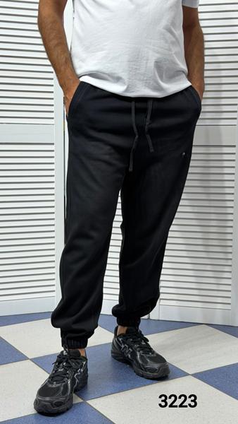 Штаны спорт MMC clothes (M-2XL) 3223 black (деми)
