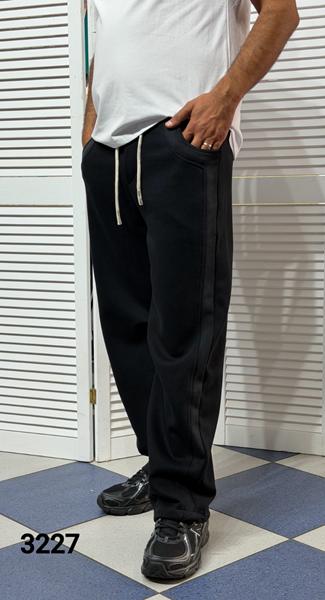 Штаны спорт MMC clothes (M-2XL) 3227 black (деми)