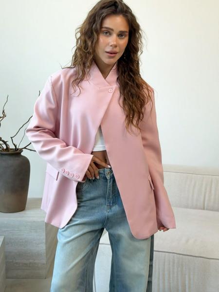 Пиджак MMC clothes (44-50) 8804 pink (деми)