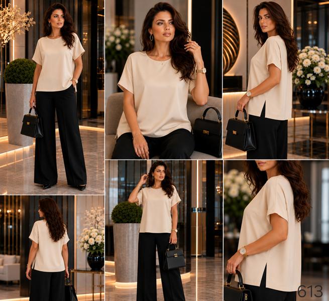 Футболка Loren (46-56) 613 l.beige (лето)