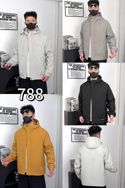 Куртка F.T.H (L-4XL) 788 black (деми)