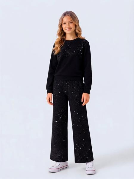 Костюм спорт Dino (140-176) DN1310 black (деми)
