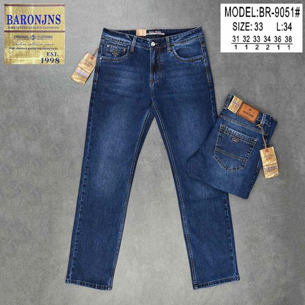 Джинсы God Baron (31-38) 9051 blue (деми)
