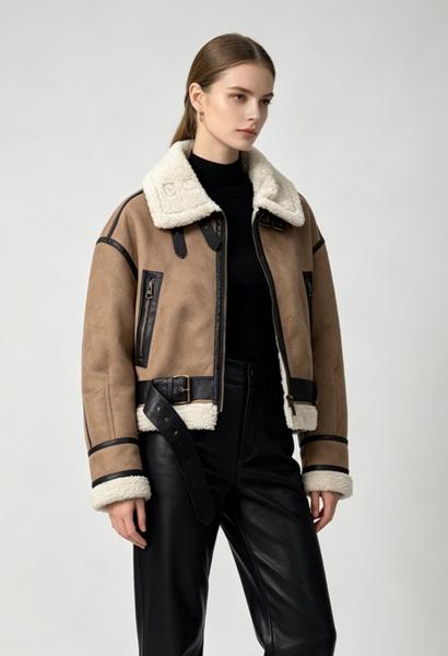 Куртка LiOpt (S-L) 577 beige (деми)