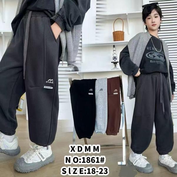 Штаны спорт Farbique (18-23) 1861 l.grey (деми)