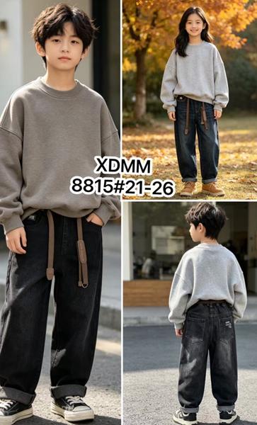Джинсы Farbique (21-26) 8815 d.grey (деми)
