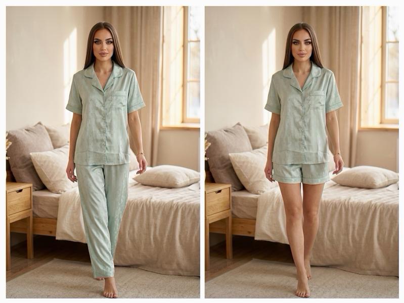 Комплект Trikotag (M-2XL) T782 l.green (лето)
