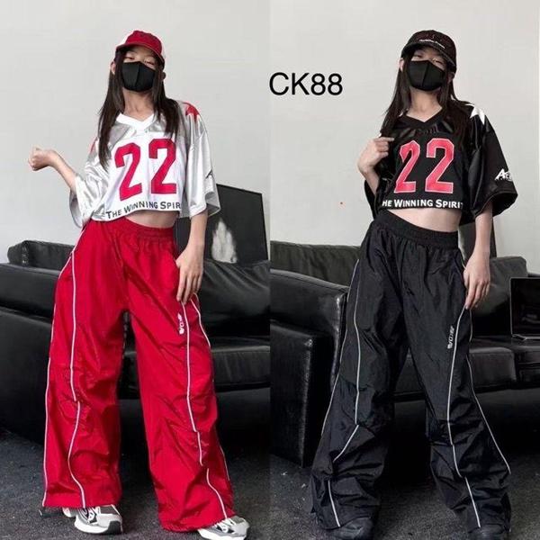 Штаны спорт Meloria (120-170) CK88 red (деми)