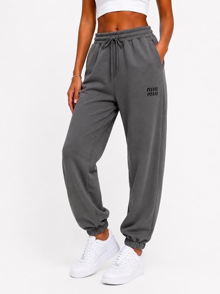 Штаны спорт Zalov (S-2XL) ZW2289 grey (деми)
