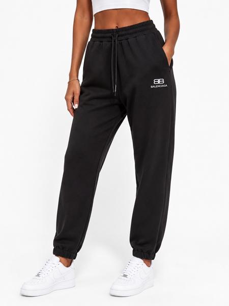 Штаны спорт Zalov (S-2XL) ZW2294 black (деми)