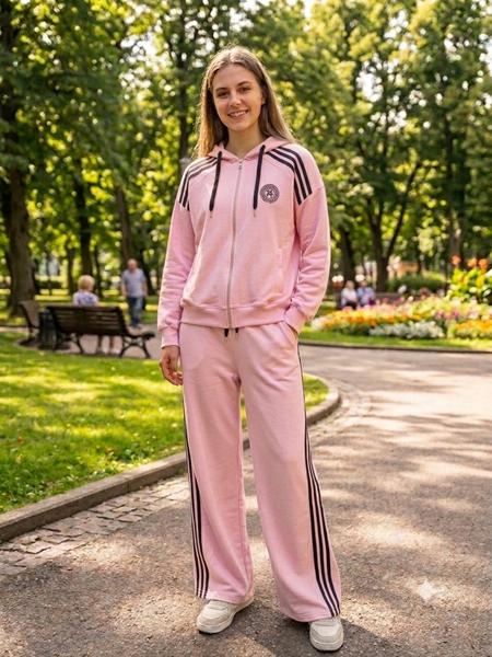 Костюм спорт Newe (S-L) 2406 pink (деми)