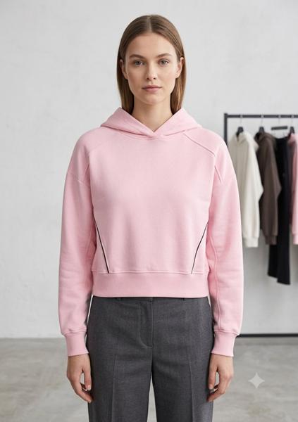 Батник Newe (L-XL) 2810 pink (деми)