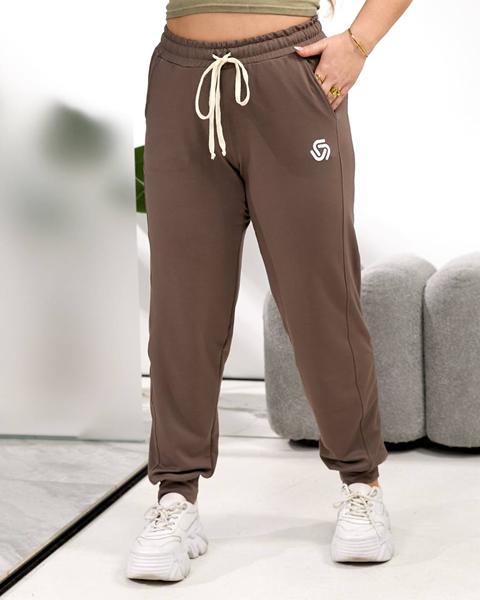 Штаны спорт Alisa Brand (50-64) 955 brown (деми)