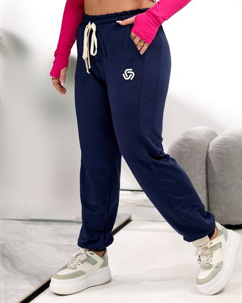 Штаны спорт Alisa Brand (50-64) 955 navy (деми)
