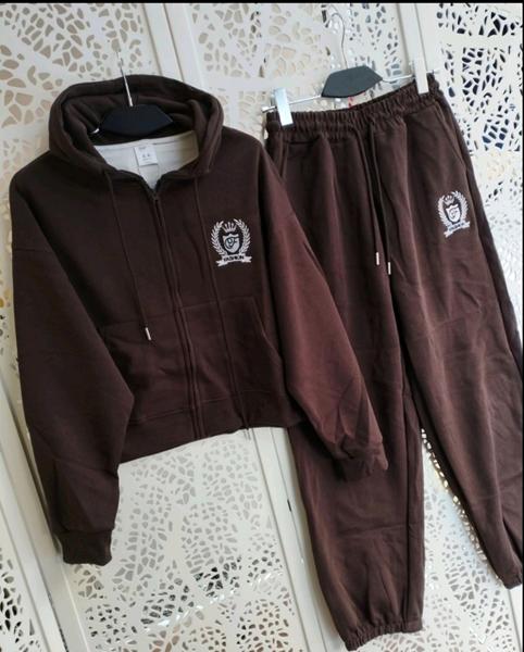 Костюм спорт Lora (XL) LR1691 brown (деми)