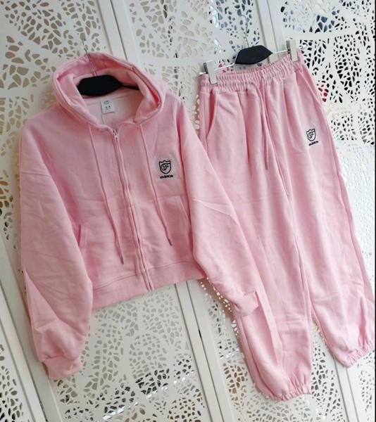 Костюм спорт Lora (XL) LR1693 pink (деми)