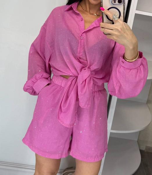 Костюм Lora (M-XL) LR1703 pink (лето)