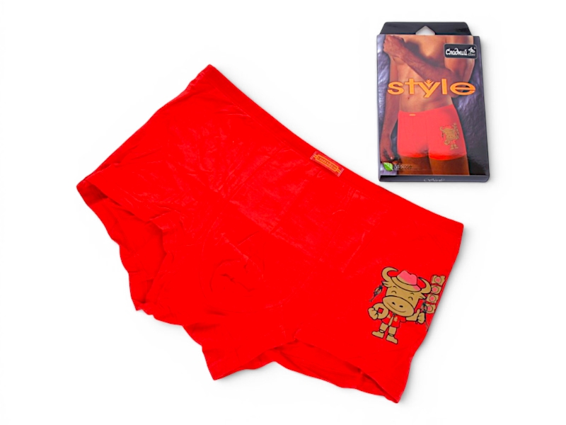 Трусы Виктория2 (L-3XL) 543 red (деми)