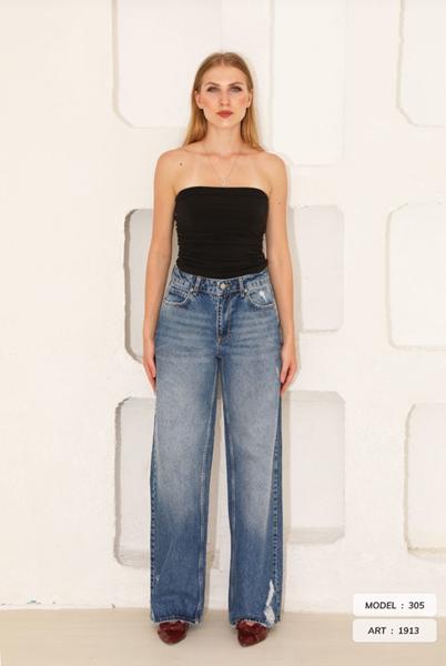 Джинсы Jeans Style (34-42) 305-1913 blue (деми)