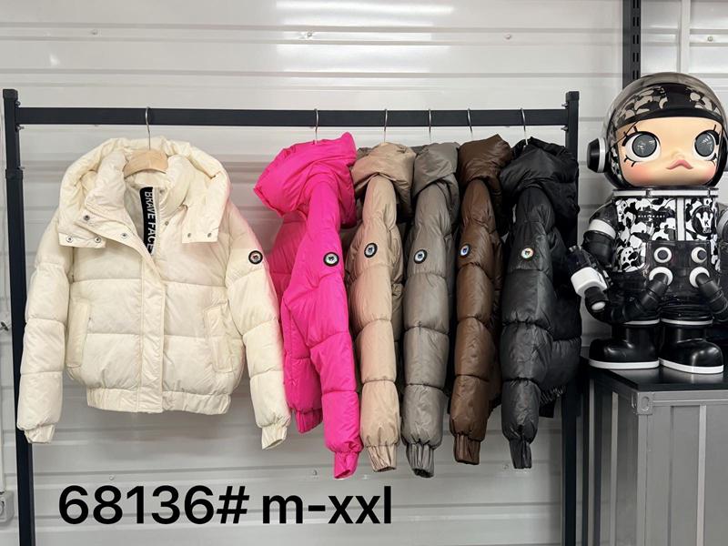 Куртка Oukali (M-2XL) 68136 brown (деми)