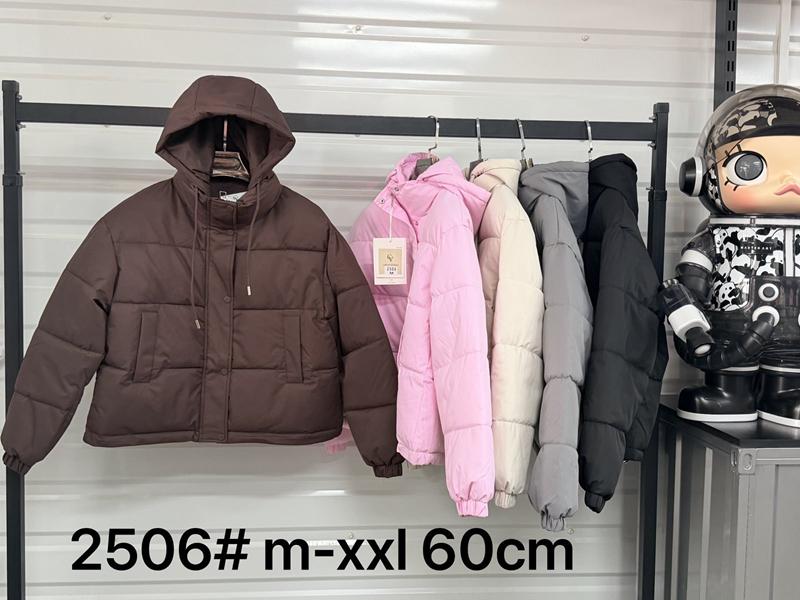 Куртка Oukali (M-2XL) 2506 brown (деми)