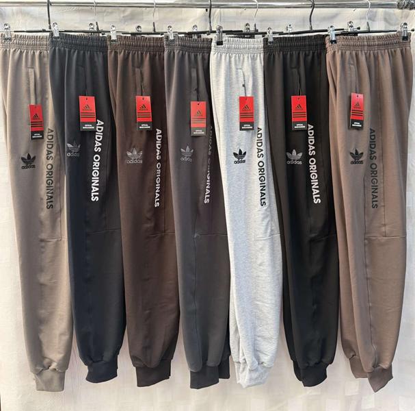Штаны спорт Shon (48-58) S4078 brown (деми)