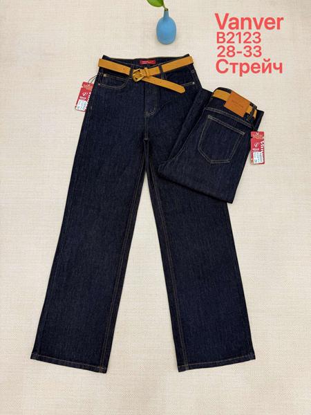 Джинсы Vanver (28-33) B2123 navy (деми)