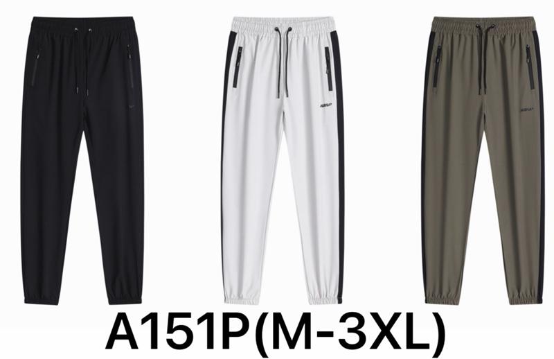 Штаны спорт Ale-Ate (M-3XL) A151P khaki (лето)
