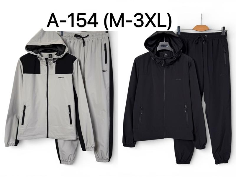 Костюм спорт Ale-Ate (M-3XL) A154 black (лето)