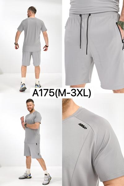 Костюм Ale-Ate (M-3XL) A175 grey (лето)