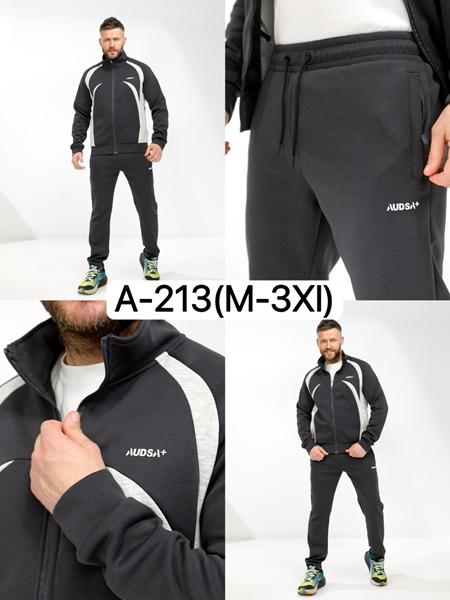 Костюм спорт Ale-Ate (M-3XL) A213 d.grey (лето)
