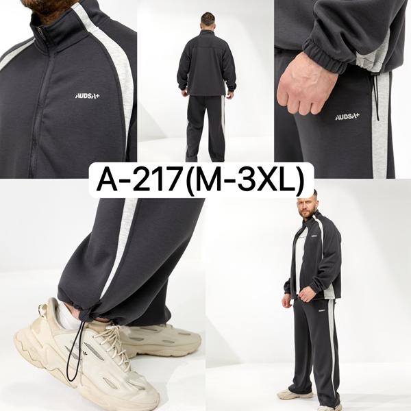 Костюм спорт Ale-Ate (M-3XL) A217 d.grey (лето)