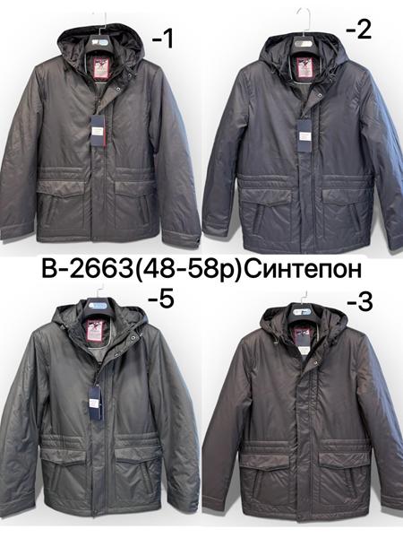 Куртка Ale-Ate (48-58) B2663-2 black (деми)