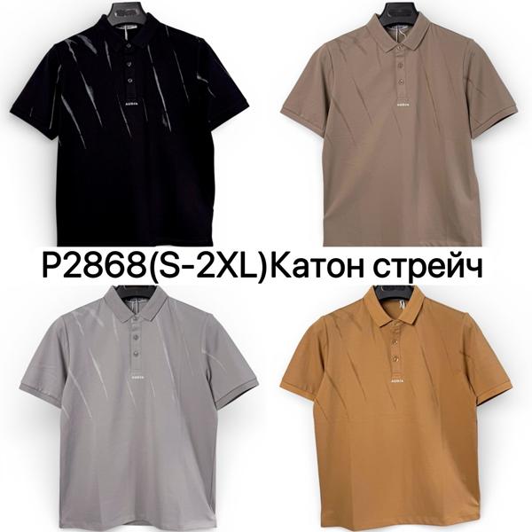 Футболка Ale-Ate (S-2XL) P2868 brown (лето)