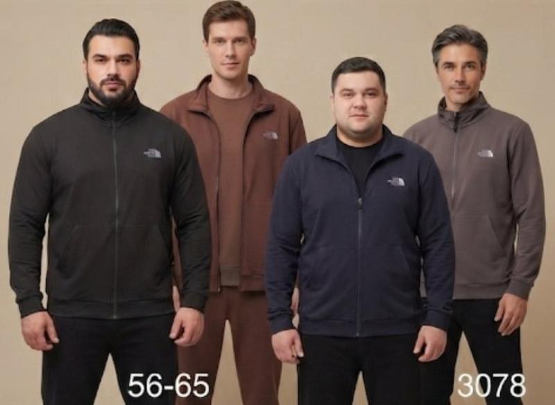 Кофта спорт Sevim (56-64) 3078-1 navy (деми)