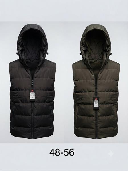 Жилетка Sevim (48-56) SV3176 khaki (деми)