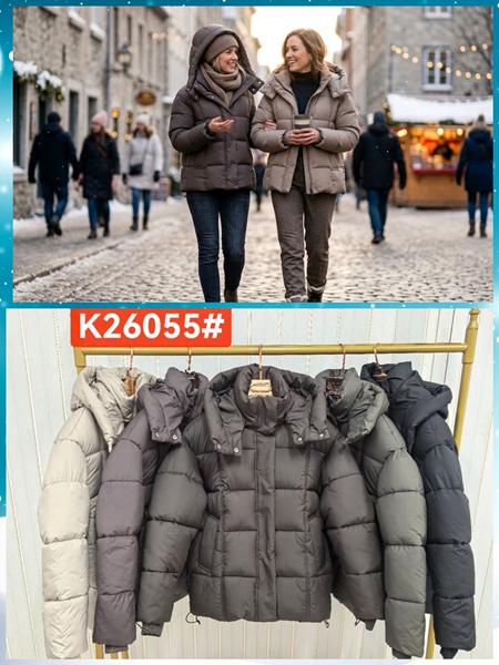 Куртка Dorimodes (42-48) K26055 d.grey (зима)