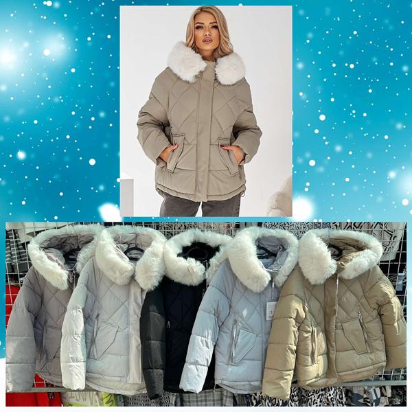 Куртка Dorimodes (M-XL) KM8330 d.grey (зима)