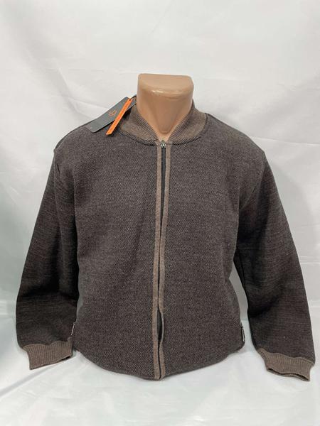 Кофта Sabihina (L-2XL) 7213 brown (деми)