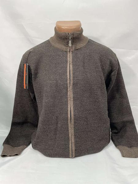 Кофта Sabihina (L-2XL) SB2211 brown (деми)