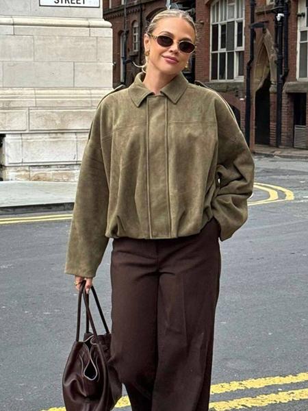 Куртка Sofi Cor (42-48) 9074-1 khaki (деми)