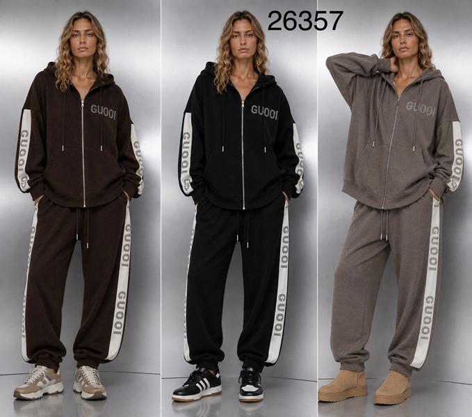 Костюм спорт Saint Wish (XL-3XL) 26357 brown (зима)