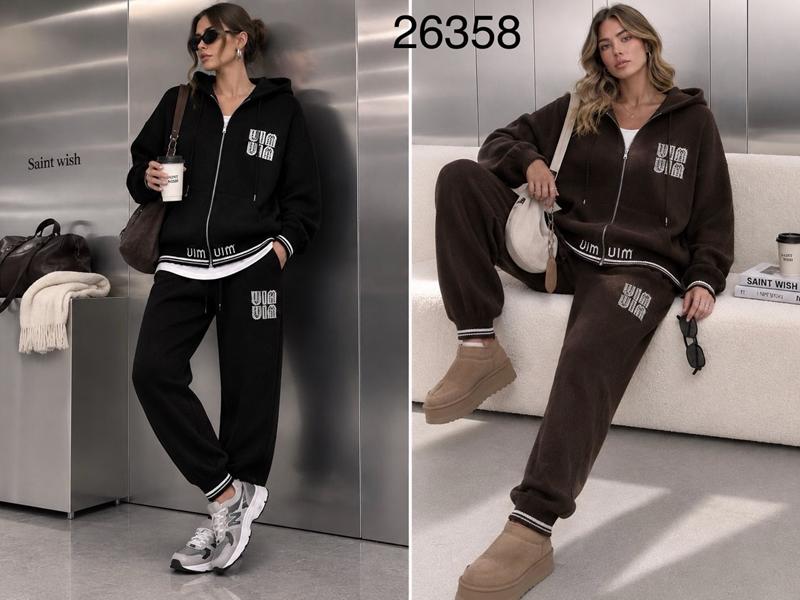 Костюм спорт Saint Wish (XL-3XL) 28358 brown (зима)